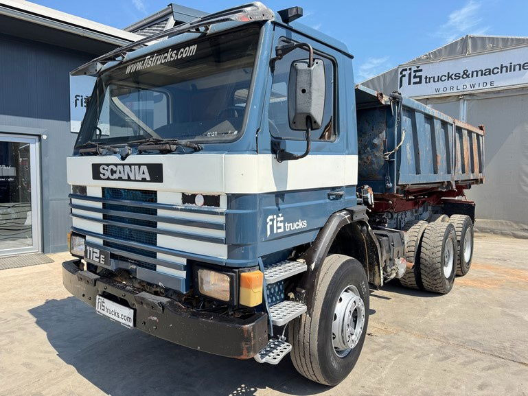 Scania 112 6x4 tipper - full spring - Sklápač: obrázok 1 Scania 112 6x4 tipper - full spring - Sklápač: obrázok 1