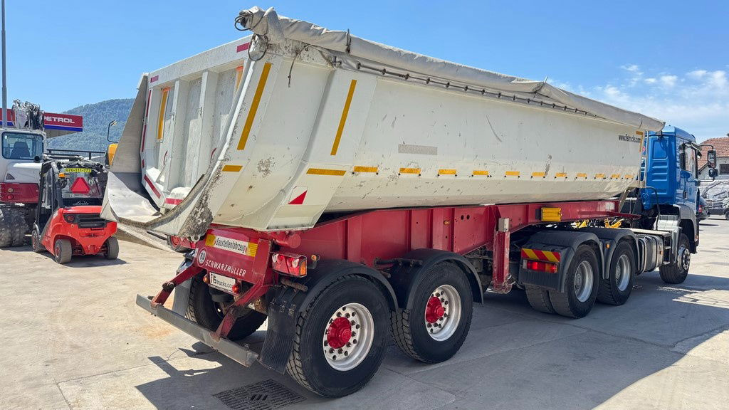 Schwarzmüller K202 2-Axle Tipper - Taurpaulin - Náves sklápěcí: obrázok 3 Schwarzmüller K202 2-Axle Tipper - Taurpaulin - Náves sklápěcí: obrázok 3