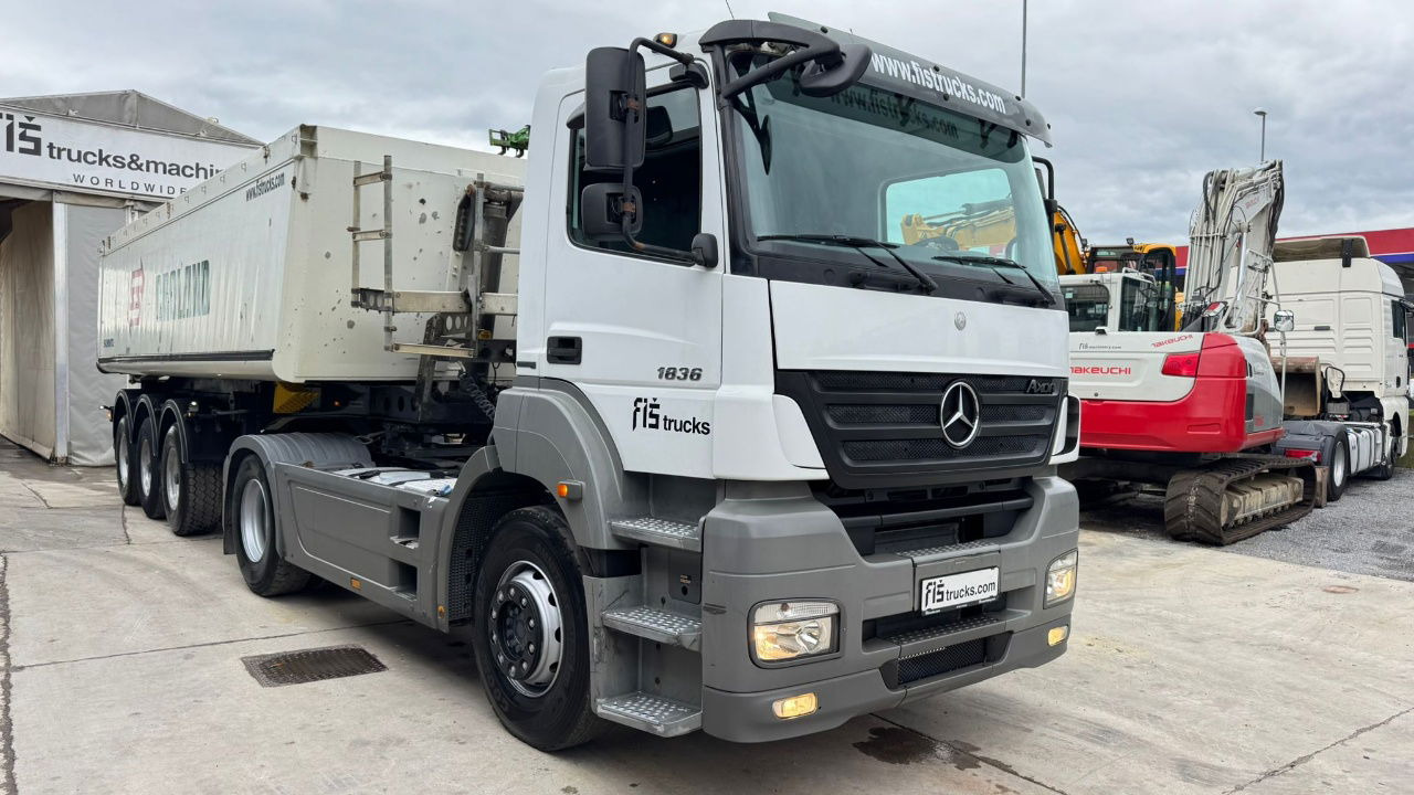 Mercedes-Benz Axor 1836 4x2 tipper hydraulics - Ťahač: obrázok 3 Mercedes-Benz Axor 1836 4x2 tipper hydraulics - Ťahač: obrázok 3