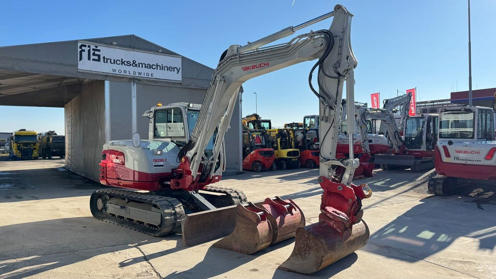 Takeuchi Takeuchi TB290-2 - 2022 Year - Powertilt - 3X Buckets - 945 Hours - Mini rýpadlo: obrázok 5 Takeuchi Takeuchi TB290-2 - 2022 Year - Powertilt - 3X Buckets - 945 Hours - Mini rýpadlo: obrázok 5