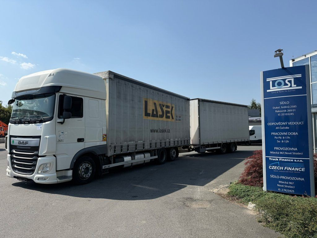 DAF XF440 EURO 6 6x2 + Agrikom - Plachtové nákladné vozidlo: obrázok 1 DAF XF440 EURO 6 6x2 + Agrikom - Plachtové nákladné vozidlo: obrázok 1