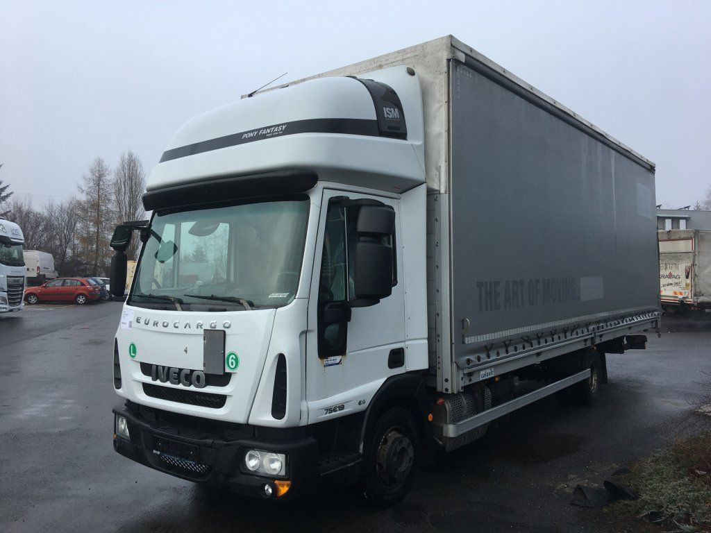 Iveco 75-190 Eurocargo 18 Pal. Dhollandia 1000 kg - Plachtová dodávka: obrázok 2 Iveco 75-190 Eurocargo 18 Pal. Dhollandia 1000 kg - Plachtová dodávka: obrázok 2
