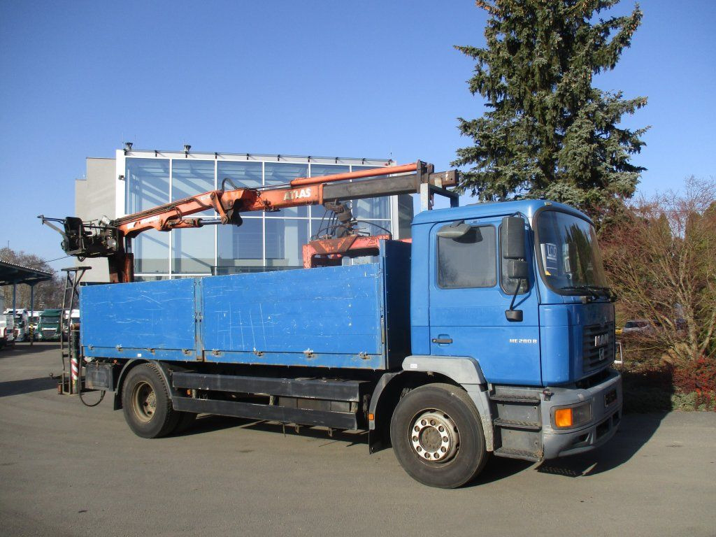 MAN 12.284 EURO 2 ATLAS - Auto s hydraulickou rukou: obrázok 3 MAN 12.284 EURO 2 ATLAS - Auto s hydraulickou rukou: obrázok 3