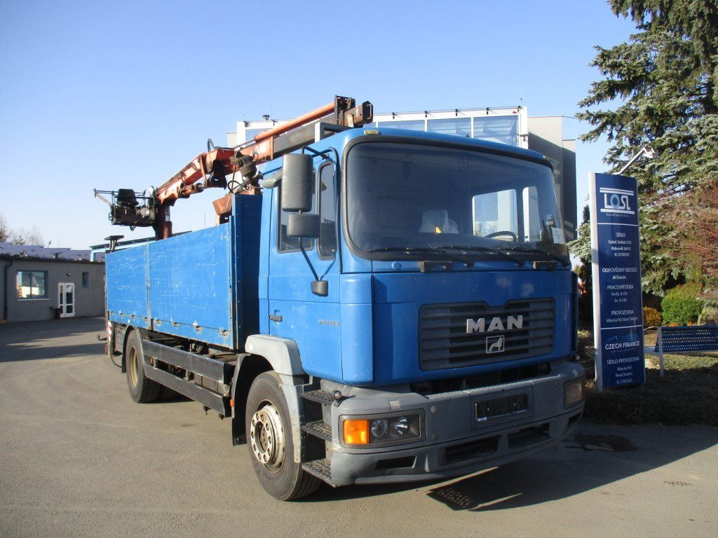 MAN 12.284 EURO 2 ATLAS - Auto s hydraulickou rukou: obrázok 2 MAN 12.284 EURO 2 ATLAS - Auto s hydraulickou rukou: obrázok 2