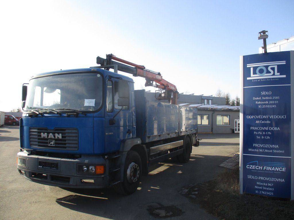 MAN 12.284 EURO 2 ATLAS - Auto s hydraulickou rukou: obrázok 1 MAN 12.284 EURO 2 ATLAS - Auto s hydraulickou rukou: obrázok 1