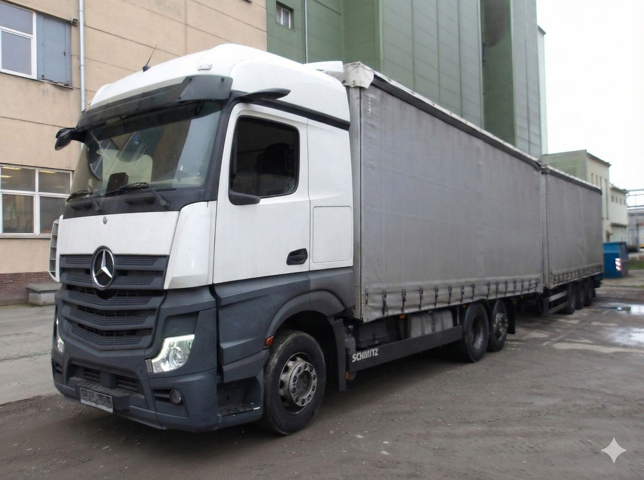 Mercedes-Benz 2548 Actros 6x2 EURO 6 + Schmitz - Plachtové nákladné vozidlo: obrázok 1 Mercedes-Benz 2548 Actros 6x2 EURO 6 + Schmitz - Plachtové nákladné vozidlo: obrázok 1