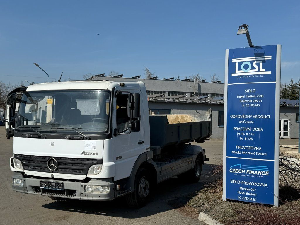 Mercedes-Benz 916 Atego EURO 4 - Hákový nosič kontajnerov: obrázok 1 Mercedes-Benz 916 Atego EURO 4 - Hákový nosič kontajnerov: obrázok 1
