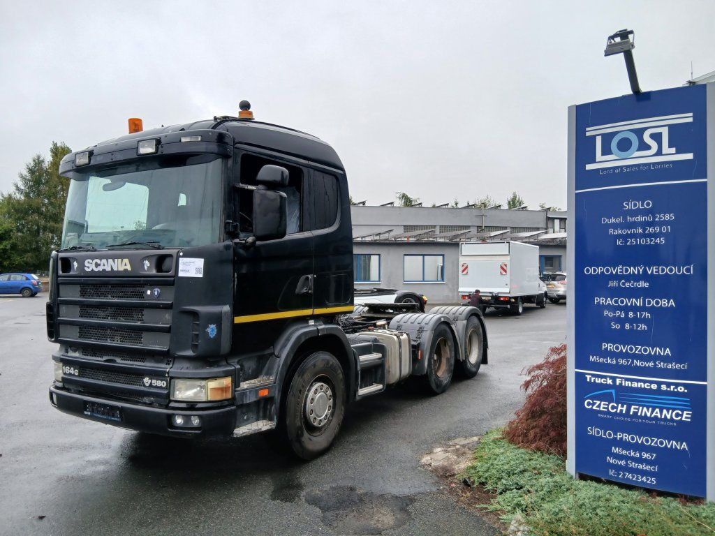 Scania R580 V8 6x4 EURO 3 - Ťahač: obrázok 1 Scania R580 V8 6x4 EURO 3 - Ťahač: obrázok 1