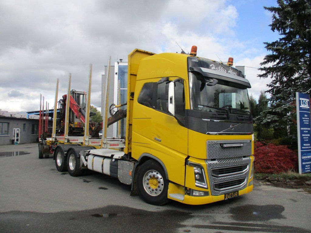 Volvo FH 16 750 6x4 + Fliegl - Nákladné vozidlo na prepravu dreva, Auto s hydraulickou rukou: obrázok 3 Volvo FH 16 750 6x4 + Fliegl - Nákladné vozidlo na prepravu dreva, Auto s hydraulickou rukou: obrázok 3