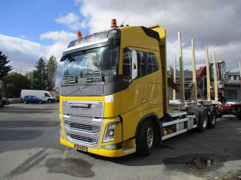 Volvo FH 16 750 6x4 + Fliegl - Nákladné vozidlo na prepravu dreva, Auto s hydraulickou rukou: obrázok 2 Volvo FH 16 750 6x4 + Fliegl - Nákladné vozidlo na prepravu dreva, Auto s hydraulickou rukou: obrázok 2
