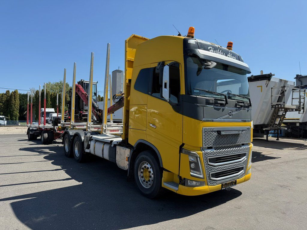 Volvo FH 16 750 6x4 + Fliegl - Nákladné vozidlo na prepravu dreva, Auto s hydraulickou rukou: obrázok 2 Volvo FH 16 750 6x4 + Fliegl - Nákladné vozidlo na prepravu dreva, Auto s hydraulickou rukou: obrázok 2