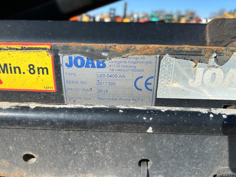 Hákový nosič kontajnerov Mercedes-Benz AROCS + JOAB 20t | TULOSSA: obrázok 16