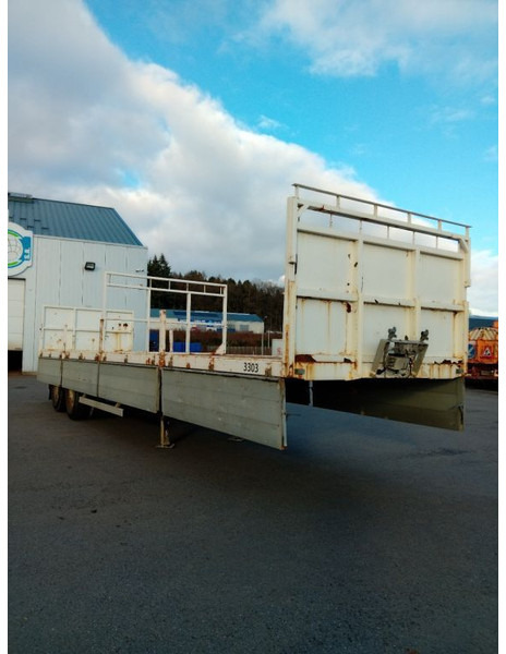 Trailor 2 axles / Full steel - rail side/ridelles - Plošinový/ Valníkový náves: obrázok 3 Trailor 2 axles / Full steel - rail side/ridelles - Plošinový/ Valníkový náves: obrázok 3