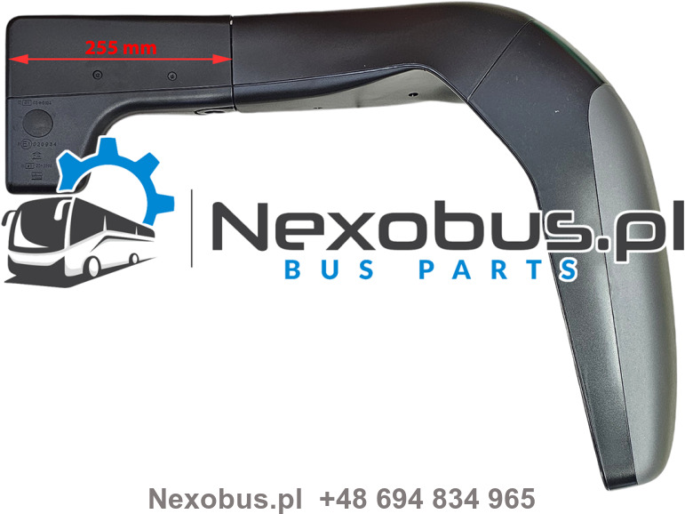 Lusterko Mercedes Intergo Setra 4.. NF UL prawe L=255 mm - Spatne zrkadlo pre Autobus: obrázok 1 Lusterko Mercedes Intergo Setra 4.. NF UL prawe L=255 mm - Spatne zrkadlo pre Autobus: obrázok 1