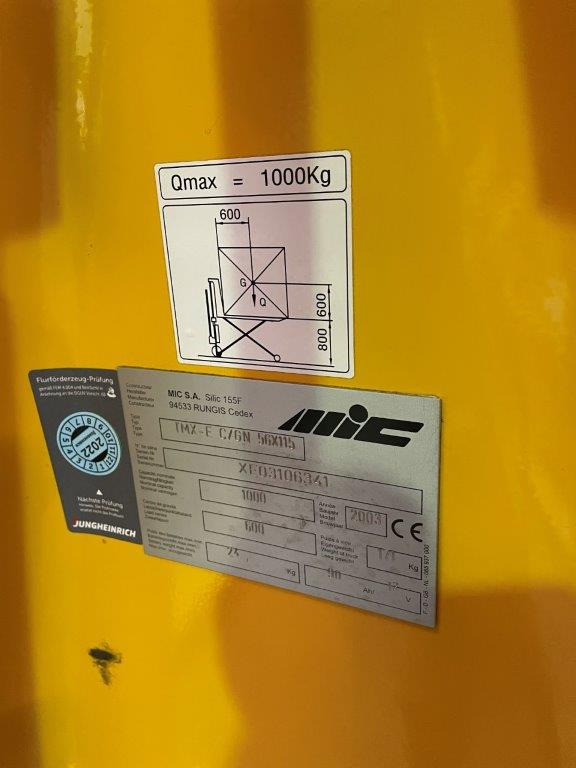 5 (five) scissor pallet truck with electric drive and quick lift pump Jungheinrich model TMX-E 10 - Paletový vozík: obrázok 2 5 (five) scissor pallet truck with electric drive and quick lift pump Jungheinrich model TMX-E 10 - Paletový vozík: obrázok 2