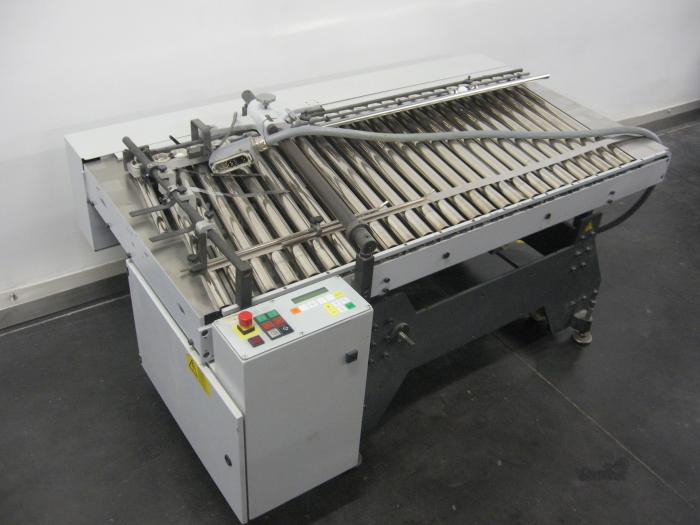 Heidelberg steel mobile, height-adjustable SRT 66 F-re-D inclined roller table (finishing station) - Skladací stroj: obrázok 2 Heidelberg steel mobile, height-adjustable SRT 66 F-re-D inclined roller table (finishing station) - Skladací stroj: obrázok 2