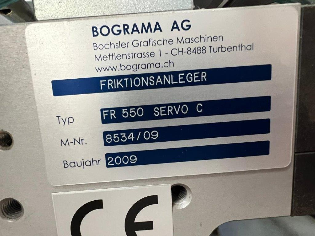 Mobile automatic friction feeder Bograma FR 550 Servo C - Tlačiarenský stroj: obrázok 3 Mobile automatic friction feeder Bograma FR 550 Servo C - Tlačiarenský stroj: obrázok 3
