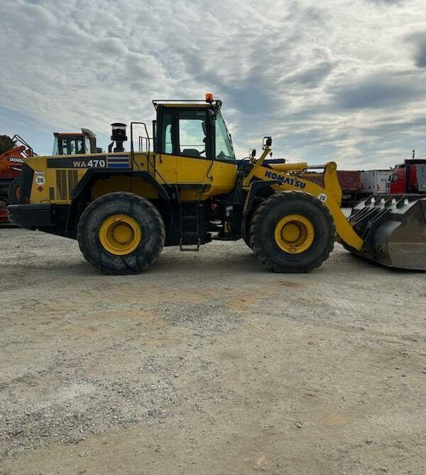 Komatsu WA470-6 - Kolesový nakladač: obrázok 4 Komatsu WA470-6 - Kolesový nakladač: obrázok 4