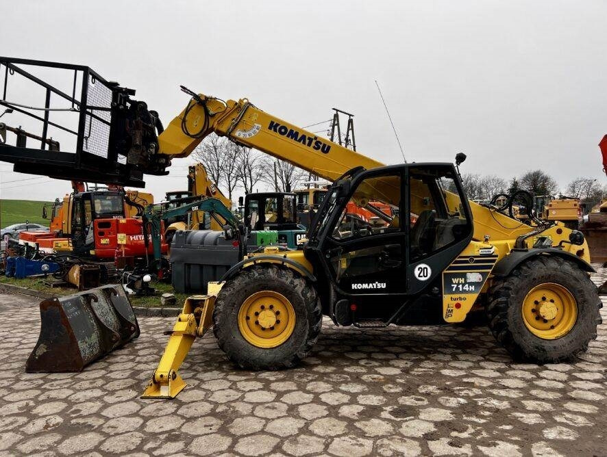 Komatsu WH714 H kosz - Teleskopický nakladač: obrázok 4 Komatsu WH714 H kosz - Teleskopický nakladač: obrázok 4