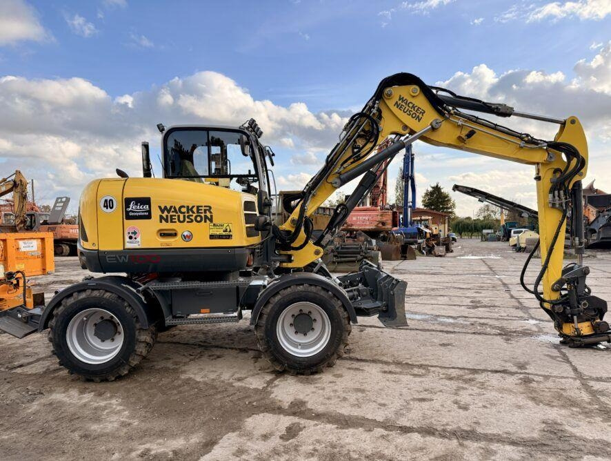 Wacker Neuson EW100 - Kolesové rýpadlo: obrázok 1 Wacker Neuson EW100 - Kolesové rýpadlo: obrázok 1