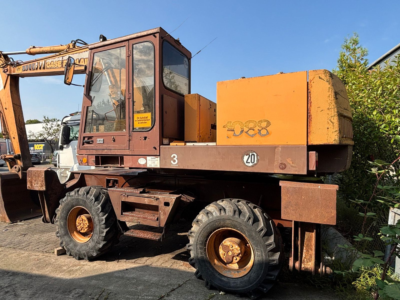 Case 1088 P4A - Kolesové rýpadlo: obrázok 4 Case 1088 P4A - Kolesové rýpadlo: obrázok 4