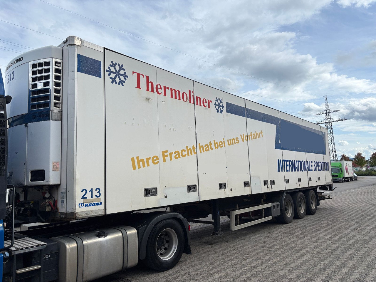 Krone Thermo King SL400 SEITENTÜREN - Náves chladírenské: obrázok 1 Krone Thermo King SL400 SEITENTÜREN - Náves chladírenské: obrázok 1