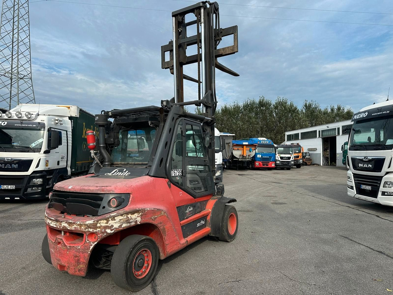 Linde H80D -03/900 Klima/Rückfahrkamera Linde H80D -03/900 Klima/Rückfahrkamera - Dieselový vysokozdvižný vozík: obrázok 3 Linde H80D -03/900 Klima/Rückfahrkamera Linde H80D -03/900 Klima/Rückfahrkamera - Dieselový vysokozdvižný vozík: obrázok 3