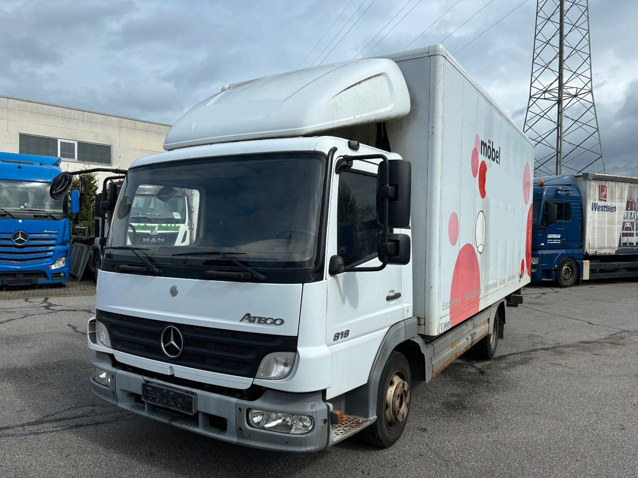 Mercedes-Benz 818 Kurze Radstand Blattfederung - Dodávka skriňová nadstavba: obrázok 1 Mercedes-Benz 818 Kurze Radstand Blattfederung - Dodávka skriňová nadstavba: obrázok 1