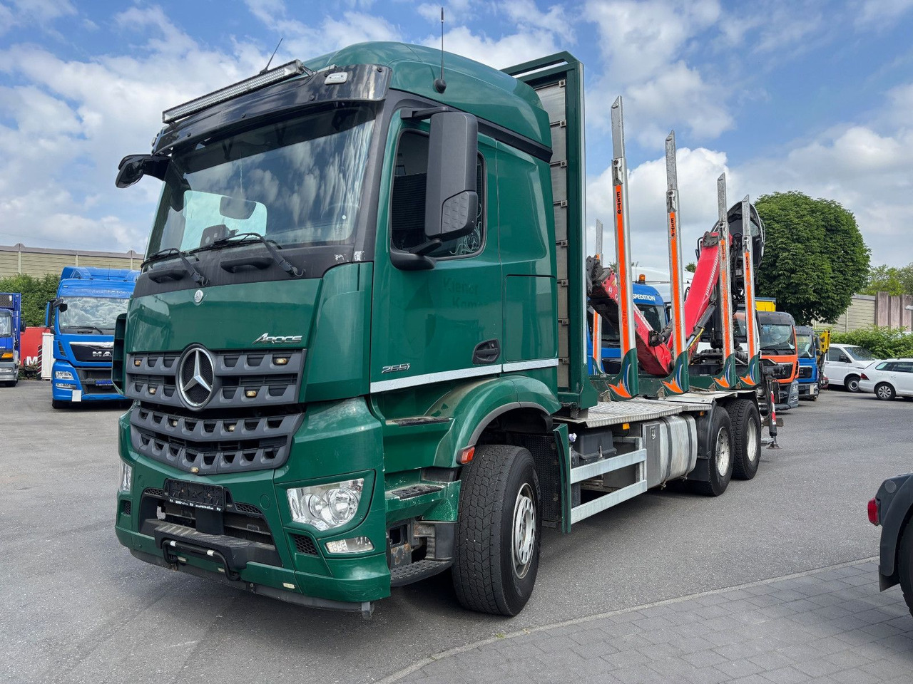Mercedes-Benz Arocs 6x4/Kran Cranab TZ 12.2 - Nákladné vozidlo na prepravu dreva, Auto s hydraulickou rukou: obrázok 2 Mercedes-Benz Arocs 6x4/Kran Cranab TZ 12.2 - Nákladné vozidlo na prepravu dreva, Auto s hydraulickou rukou: obrázok 2