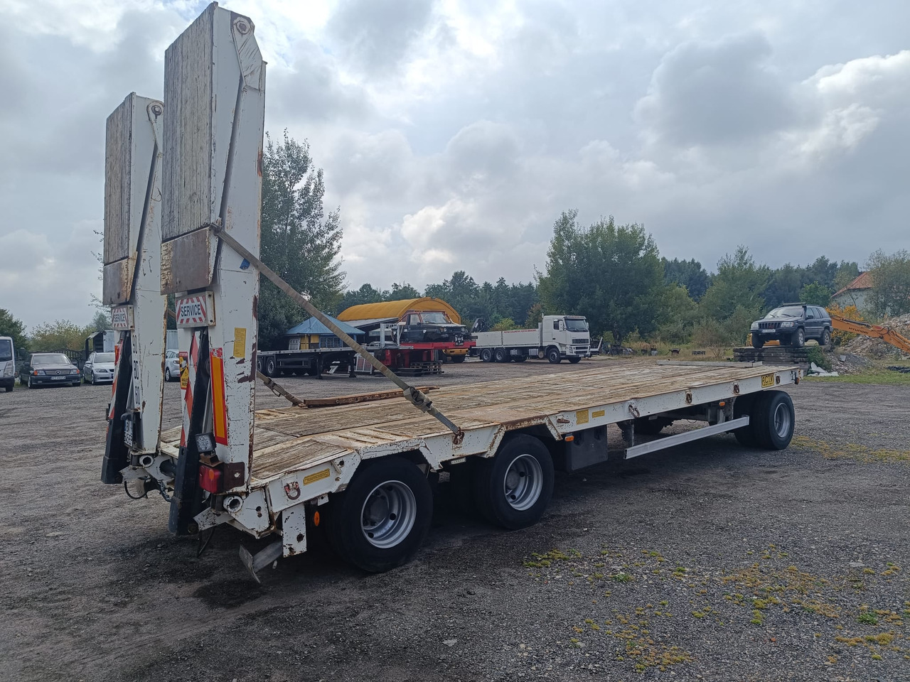 ACTM 3 osie  8m x 2,55 m lad 25 T - Príves podvalník: obrázok 3 ACTM 3 osie  8m x 2,55 m lad 25 T - Príves podvalník: obrázok 3