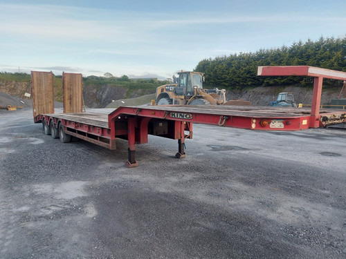 2012 King Low Loader Trailer - Náves podvalník: obrázok 1 2012 King Low Loader Trailer - Náves podvalník: obrázok 1
