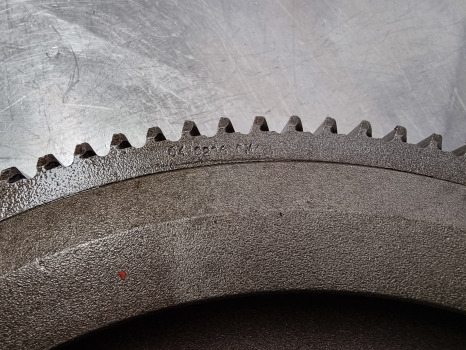Mccormick Mc100, Mc, Perkins 1004-4t Flywheel And Ring Gear 411d251, 3118310r - Zotrvačník: obrázok 4 Mccormick Mc100, Mc, Perkins 1004-4t Flywheel And Ring Gear 411d251, 3118310r - Zotrvačník: obrázok 4