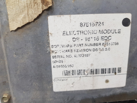 New Holland T6000 Plus, Elite, Delta 16x16 Transmission Ecu 87515724, 87515726 - Riadiaca jednotka: obrázok 3 New Holland T6000 Plus, Elite, Delta 16x16 Transmission Ecu 87515724, 87515726 - Riadiaca jednotka: obrázok 3