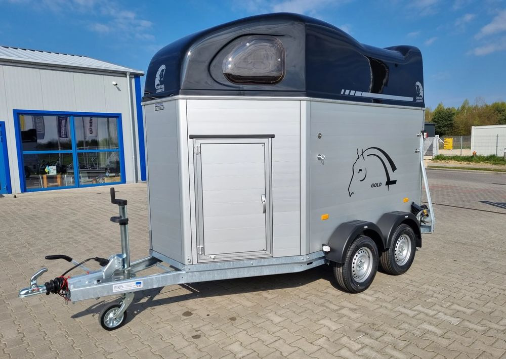 CHEVAL LIBERTÉ Cheval Liberte Gold First Alu + siodlarnia przyczepa dwukonna - Príves na prepravu koní: obrázok 3 CHEVAL LIBERTÉ Cheval Liberte Gold First Alu + siodlarnia przyczepa dwukonna - Príves na prepravu koní: obrázok 3