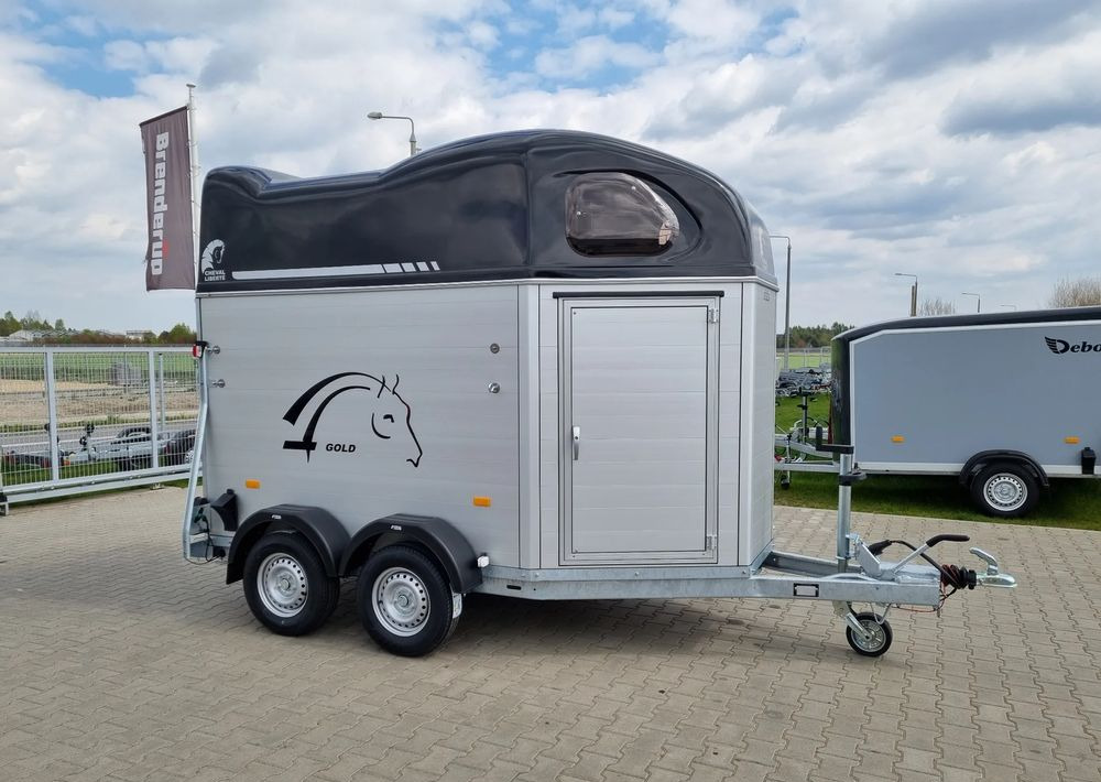CHEVAL LIBERTÉ Cheval Liberte Gold First Alu + siodlarnia przyczepa dwukonna - Príves na prepravu koní: obrázok 1 CHEVAL LIBERTÉ Cheval Liberte Gold First Alu + siodlarnia przyczepa dwukonna - Príves na prepravu koní: obrázok 1