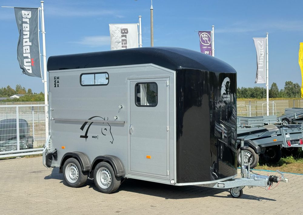 CHEVAL LIBERTÉ Cheval Liberte Multimax przyczepa na dwa konie | duża siodlarnia | drzwi boczne | 2600 kg DMC | 380×181 cm | ALUMINIOWA | Debon | dostawa | mocna i solidna | - Príves na prepravu koní: obrázok 1 CHEVAL LIBERTÉ Cheval Liberte Multimax przyczepa na dwa konie | duża siodlarnia | drzwi boczne | 2600 kg DMC | 380×181 cm | ALUMINIOWA | Debon | dostawa | mocna i solidna | - Príves na prepravu koní: obrázok 1