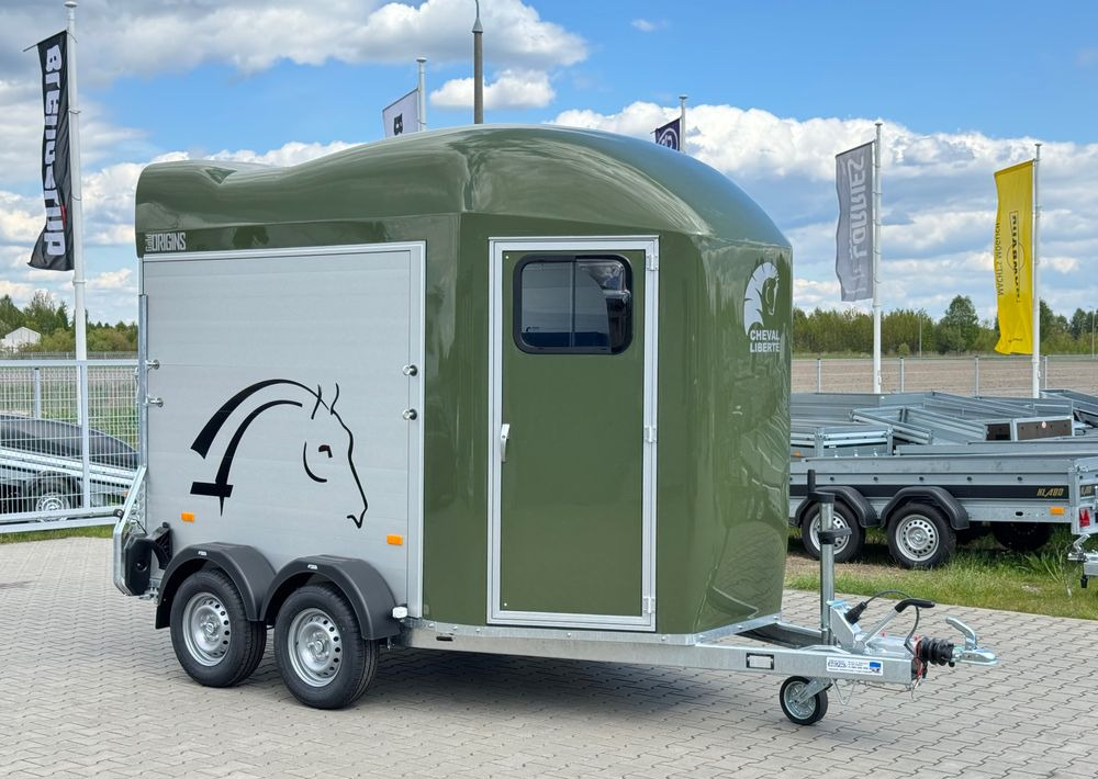 Cheval Liberte Gold Orgin Alu + siodlarnia , do przewozu 2 koni , 2000 kg - Príves na prepravu koní: obrázok 1 Cheval Liberte Gold Orgin Alu + siodlarnia , do przewozu 2 koni , 2000 kg - Príves na prepravu koní: obrázok 1