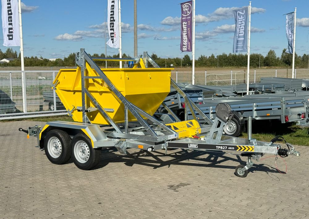 LORRIES TPB27-4925 do transportu bębna z kablem - Káblový príves: obrázok 1 LORRIES TPB27-4925 do transportu bębna z kablem - Káblový príves: obrázok 1