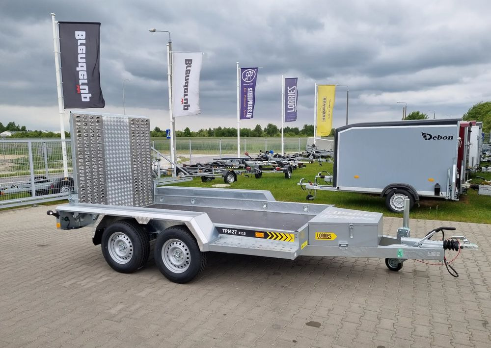 Lorries Przyczepa TPM 27, 303x160 cm 2,7T koparka, bobcat - Prepravník stavebných strojov: obrázok 3 Lorries Przyczepa TPM 27, 303x160 cm 2,7T koparka, bobcat - Prepravník stavebných strojov: obrázok 3