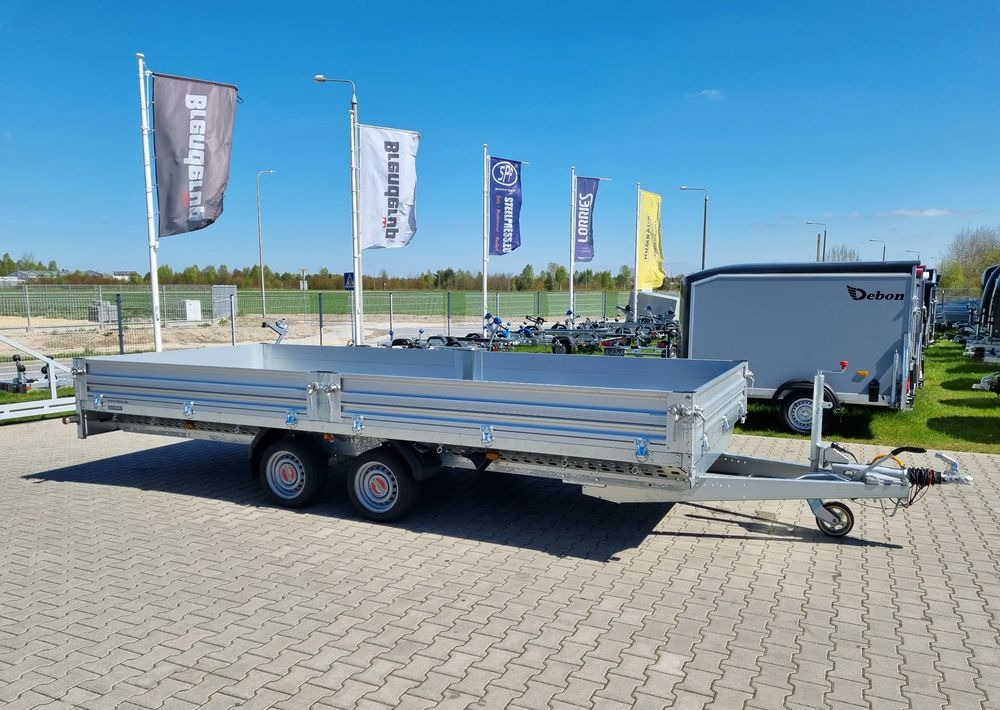 STEMA Stema Przyczepa 510x213 cm ALU 3,5T hamowana - Plošinový/ Valníkový príves: obrázok 1 STEMA Stema Przyczepa 510x213 cm ALU 3,5T hamowana - Plošinový/ Valníkový príves: obrázok 1