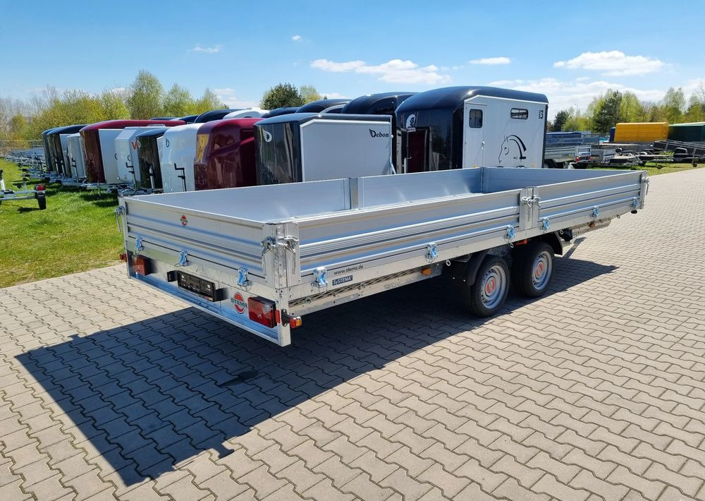 STEMA Stema Przyczepa 510x213 cm ALU 3,5T hamowana - Plošinový/ Valníkový príves: obrázok 3 STEMA Stema Przyczepa 510x213 cm ALU 3,5T hamowana - Plošinový/ Valníkový príves: obrázok 3