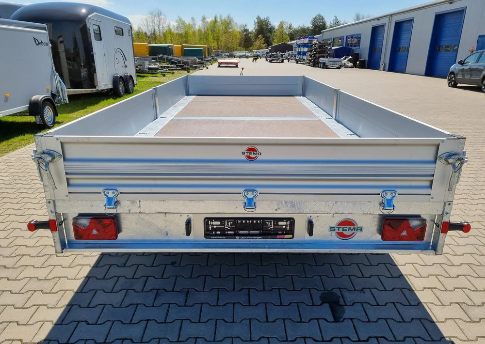 STEMA Stema Przyczepa 510x213 cm ALU 3,5T hamowana - Plošinový/ Valníkový príves: obrázok 4 STEMA Stema Przyczepa 510x213 cm ALU 3,5T hamowana - Plošinový/ Valníkový príves: obrázok 4