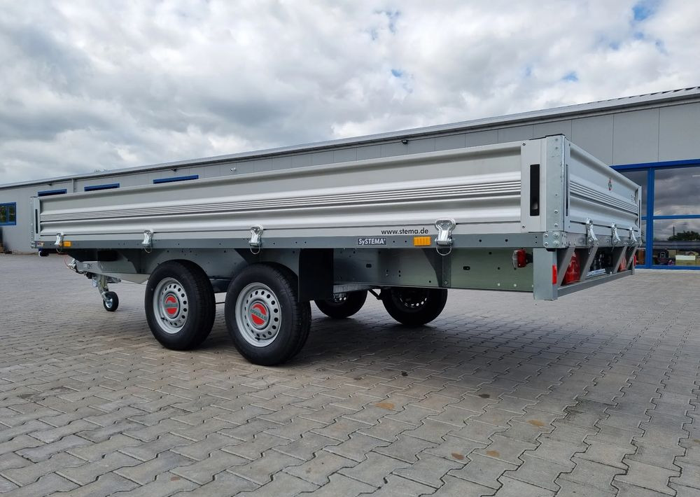 STEMA Stema SH O2 27-40-20.2 Przyczepa 401x203 cm 2,7T - Plošinový/ Valníkový príves: obrázok 5 STEMA Stema SH O2 27-40-20.2 Przyczepa 401x203 cm 2,7T - Plošinový/ Valníkový príves: obrázok 5