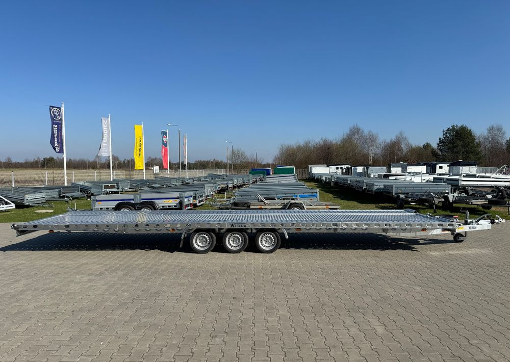 WIOLA Wiola L35G85 | 844x204 cm | 3500kg | wypełnienie blachą - Príves prepravník áut: obrázok 3 WIOLA Wiola L35G85 | 844x204 cm | 3500kg | wypełnienie blachą - Príves prepravník áut: obrázok 3
