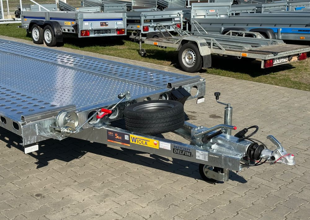 WIOLA Wiola L35G85 | 844x204 cm | 3500kg | wypełnienie blachą - Príves prepravník áut: obrázok 2 WIOLA Wiola L35G85 | 844x204 cm | 3500kg | wypełnienie blachą - Príves prepravník áut: obrázok 2
