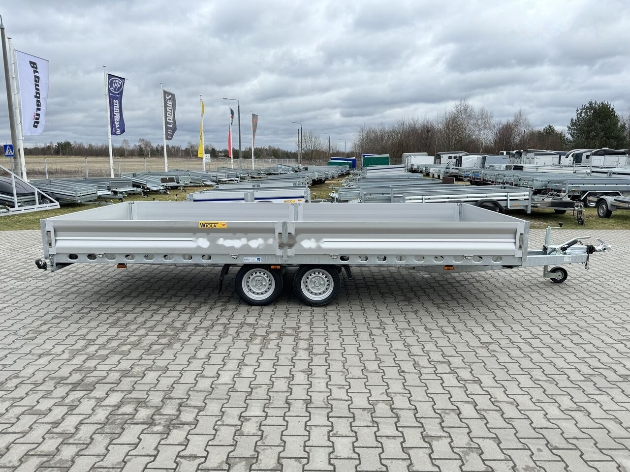 Wiola Multitrailer 3.5 S 500x210cm przyczepa skrzyniowa + najazdy ALU - Plošinový/ Valníkový príves: obrázok 5 Wiola Multitrailer 3.5 S 500x210cm przyczepa skrzyniowa + najazdy ALU - Plošinový/ Valníkový príves: obrázok 5