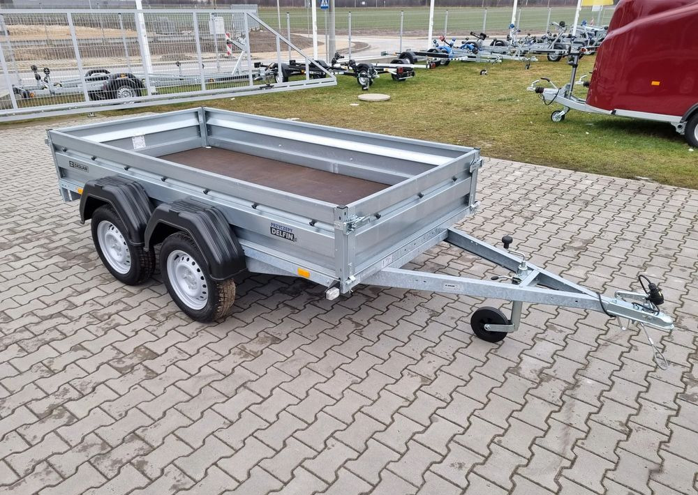 ZASŁAW 265T | 265 x 132 / 750 kg/ 2 osie / lekka przyczepa skrzyniowa - Plošinový/ Valníkový príves: obrázok 3 ZASŁAW 265T | 265 x 132 / 750 kg/ 2 osie / lekka przyczepa skrzyniowa - Plošinový/ Valníkový príves: obrázok 3
