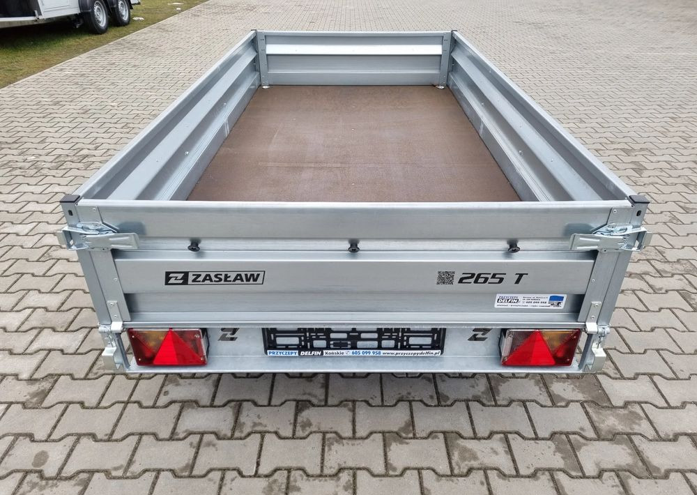 ZASŁAW 265T | 265 x 132 / 750 kg/ 2 osie / lekka przyczepa skrzyniowa - Plošinový/ Valníkový príves: obrázok 5 ZASŁAW 265T | 265 x 132 / 750 kg/ 2 osie / lekka przyczepa skrzyniowa - Plošinový/ Valníkový príves: obrázok 5