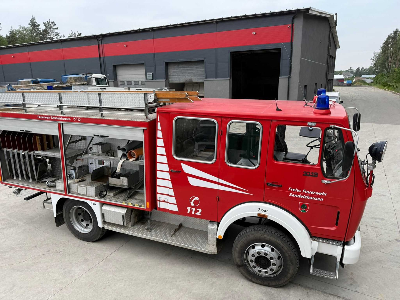 Mercedes 1019AF,4x4,Wóz strażacki, 50610 km, 2500 l, Import Niemcy - Hasičské vozidlo: obrázok 2 Mercedes 1019AF,4x4,Wóz strażacki, 50610 km, 2500 l, Import Niemcy - Hasičské vozidlo: obrázok 2