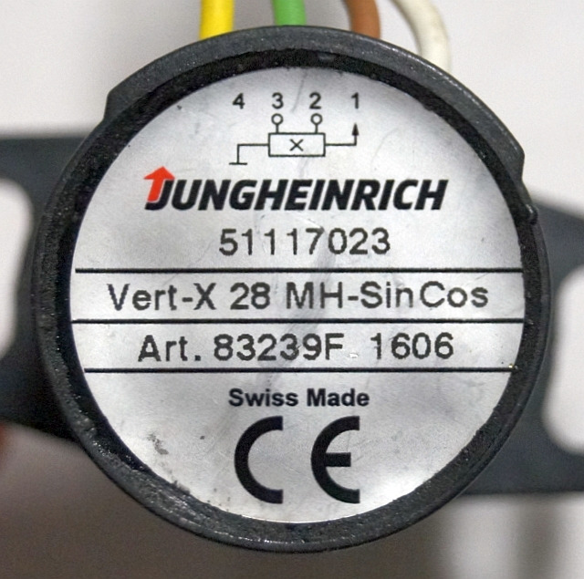 Jungheinrich 51117023 | Sinus Cosinus sensor steering - Senzor pre Manipulačná technika: obrázok 4 Jungheinrich 51117023 | Sinus Cosinus sensor steering - Senzor pre Manipulačná technika: obrázok 4